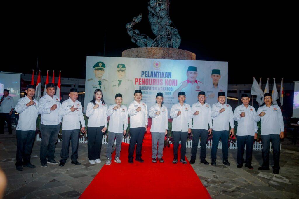 Pengurus KONI Wakatobi 2025–2029 Resmi Dilantik, Siap Bidik Prestasi di Porprov 2026